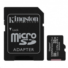 Raspberry Pi 32GB microSDHC Class 10 UHS-I U1 A1 s NOOBS a Raspberry Pi OS + SD adaptér
