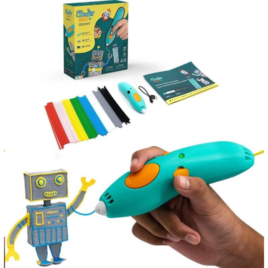 BAZAR - 3Doodler 3D Pero Start+ a 72 náplní + 12 šablon - Poškozený obal (Komplet) BAZAR - 3Doodler 3D Pero Start+ a 72 náplní + 12 šablon - Poškozený obal (Komplet)