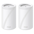 TP-Link Deco BE65(2-pack) WiFi7 Mesh(BE9300,2,4GHz/5GHz/6GHz,4x2,5GbELAN/WAN, 1xUSB3.0)