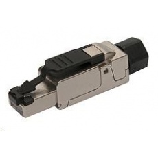 Solarix Priemyselný univerzálny konektor RJ45 CAT6A STP SXRJ45-6A-STP-BK-SA