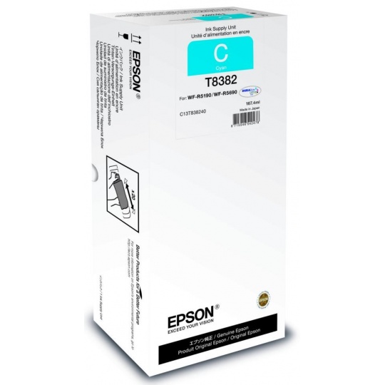 Atramentová lišta EPSON Recharge XL pre A4 - 20.000 str. Azúrová 167,4 ml