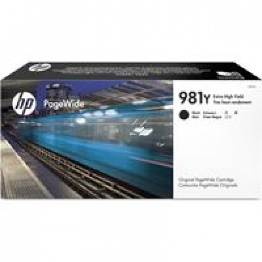 HP 981Y Extra High Yield Black Original PageWide Cartridge (20,000 pages)
