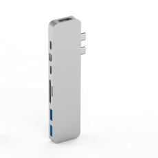 HyperDrive™ PRO USB-C Hub pre MacBook Pro - Strieborný