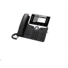 Cisco CP-8811-3PCC-K9=, telefón VoIP, 10 liniek, 2x10/100/1000, 5" displej, PoE