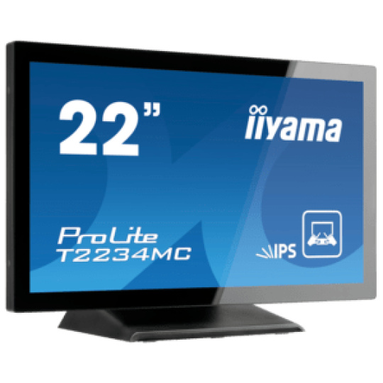 iiyama ProLite T22XX, 54.6cm (21.5''), Projected Capacitive, Full HD, kit (USB), black