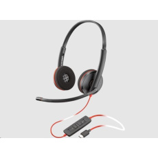 Poly Blackwire 3220 náhlavní souprava, USB-C/A adaptér, stereo (bulk) Poly Blackwire 3220 náhlavní souprava, USB-C/A adaptér, stereo (bulk)