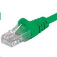 PREMIUMCORD Patch kábel UTP RJ45-RJ45 CAT5e 1.5 m zelená