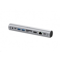 iTec USB-C Metal Pad Dokovacia stanica 4K HDMI LAN, Power Delivery 100 W