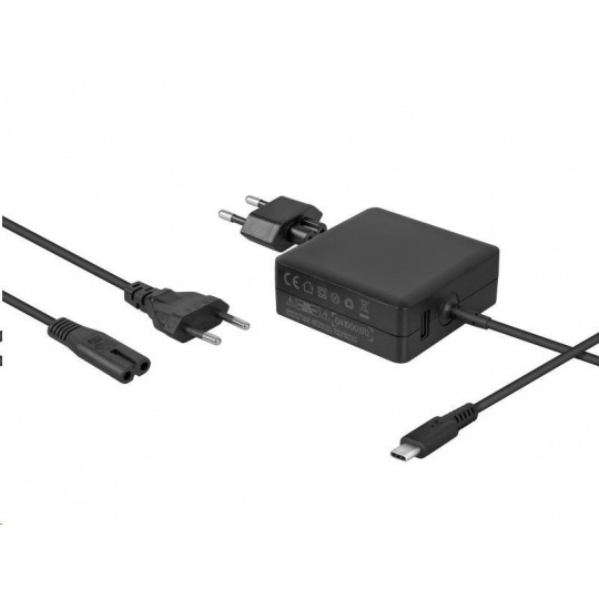 Nabíjací adaptér AVACOM USB Type-C 65W Power Delivery + USB A