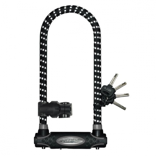 Master Lock Zámek na kolo reflexní  8195EURDPROLWREF - 280mm