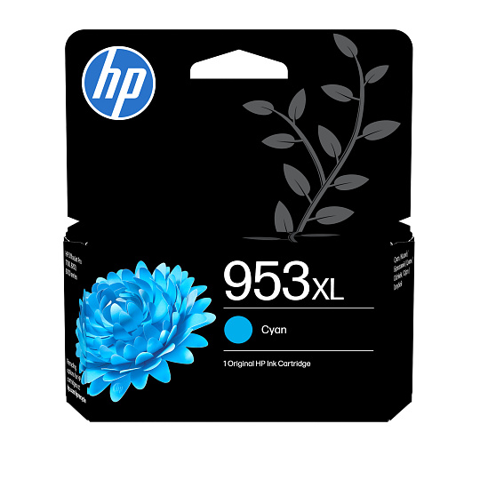 HP 953XL High Yield Cyan Original Ink Cartridge (1,600 pages) HP 953XL High Yield Cyan Original Ink Cartridge (1,600 pages)