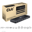 Club3D Dokovací stanice Thunderbolt 4 (Certified), 12v1