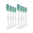 Philips HX6018/07 Sonicare ProResults, náhradní hlavice, standardní velikost, 8 kusů, nasazovací, bílá