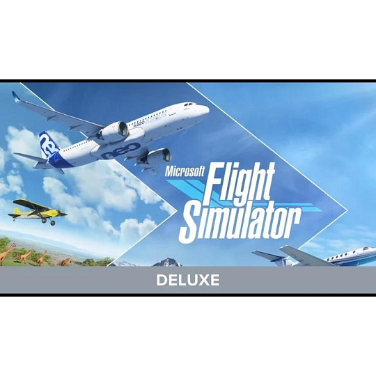 Microsoft Flight Simulator Deluxe Edition Xbox Series X|S / PC Microsoft Flight Simulator Deluxe Edition Xbox Series X|S / PC