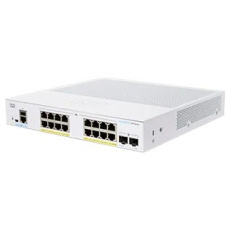 BAZAR - Cisco switch CBS350-16P-E-2G-UK (16xGbE,2xSFP,16xPoE+,120W,fanless) - REFRESH - Po opravě (Komplet)