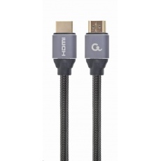 GEMBIRD CABLEXPERT HDMI kábel 2.0, 2 m, opletené, čierne, blister