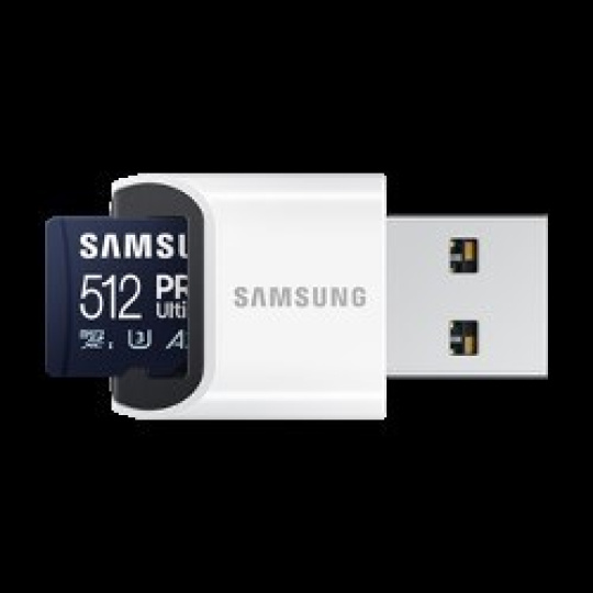 Samsung micro SDXC 512GB PRO Ultimate + USB adaptér