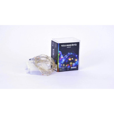 TESLA nano řetěz 50LED, RGB, 5m + 30cm kabel TESLA nano řetěz 50LED, RGB, 5m + 30cm kabel