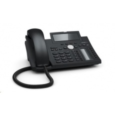 Snom IP telefon D345, 12 SIP, grafický displej, 10/100/1000 Mbps, Wi-Fi, USB, PoE Snom IP telefon D345, 12 SIP, grafický displej, 10/100/1000 Mbps, Wi-Fi, USB, PoE