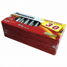 PANASONIC Alkalické baterie Pro Power LR03PPG/30BB MTO AAA 1,5V (Blistr 30ks) PANASONIC Alkalické baterie Pro Power LR03PPG/30BB MTO AAA 1,5V (Blistr 30ks)