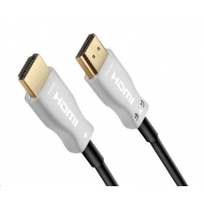 PREMIUMCORD HDMI optický kábel s vysokou rýchlosťou s Ether. 4K@60Hz, 25 m, M/M, pozlátené konektory