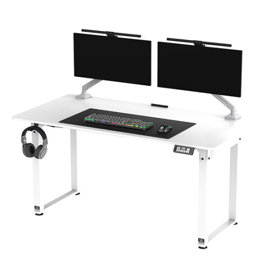 Pracovný stôl, elektricky nastaviteľná výška, 160x75 cm, 72-118 cm, UPLIFT, s XXL podložkou pod myš, ULTRADESK Pracovný stôl, elektricky nastaviteľná výška, 160x75 cm, 72-118 cm, UPLIFT, s XXL podložkou pod myš, ULTRADESK
