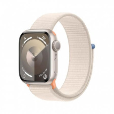 APPLE Watch Series 9 GPS 45mm Starlight Aluminium Case with Starlight Sport Loop