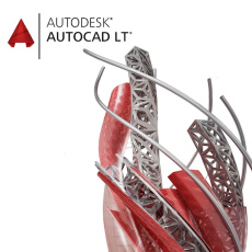 Autodesk AutoCAD LT 2024, 1 uživatel, pronájem na 1 rok