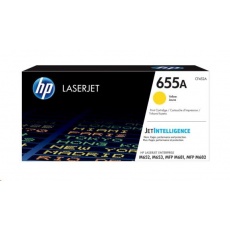 HP 655A Yellow Original LaserJet Toner Cartridge (CF452A) (10,500 pages)