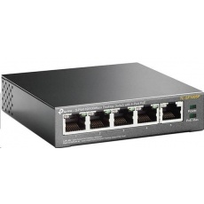 TP-Link switch TL-SF1005P (5x100Mb/s, 4xPoE+, 67W, fanless)