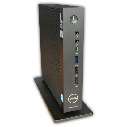 Počítač Dell Wyse 5070 Thin Client Intel Celeron J4105 1,5 GHz, 4 GB RAM, 16 GB eMMC, Intel UHD, ThinOS