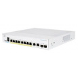 Cisco switch CBS350-8P-2G-EU (8xGbE,2xGbE/SFP combo,8xPoE+,67W,fanless) - REFRESH