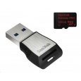 Karta Sandisk MIcroSDXC 128GB Extreme PRO (275 MB/s, Class 10 UHS-II U3) + USB 3.0 čitateľ