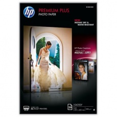HP Premium Plus Glossy Photo Paper-20 sht/A3/297 x 420 mm, 300 g/m2, CR675A