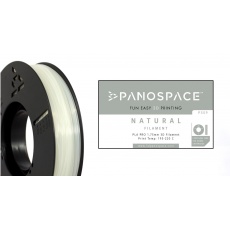 Typ FILAMENTU Panospace: PLA -- 1,75 mm, 750 gramov na rolke - prírodný Typ FILAMENTU Panospace: PLA -- 1,75 mm, 750 gramov na rolke - prírodný