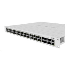 BAZAR - MikroTik Cloud Router Switch CRS354-48P-4S+2Q+RM, 650MHz CPU, 64MB, 1x10/100, 48xGLAN(PoE), po opravě, komplet