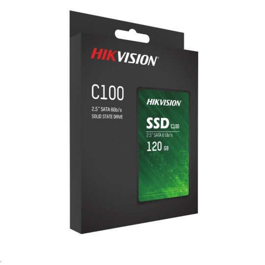 HIKVISION SSD C100, 2.5" SATA 6Gb/s, R550/W420, 120GB