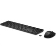 HP 650 Wireless Keyboard & Mouse Black- Anglická klávesnice a myš, černá