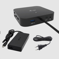 BAZAR - i-tec USB-C HDMI + Dual DP Docking Station + PD 100 W + Universal Charger 112 W - Po opravě (Náhradní krabice)