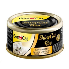 SHINY CAT filet kure s mangem 70g konzerva
