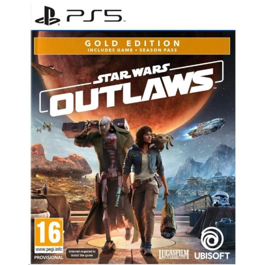 PS5 hra Star Wars Outlaws Gold Edition PS5 hra Star Wars Outlaws Gold Edition
