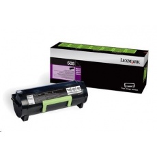 LEXMARK čierny toner 502 pre MS310/410/510/510/610 od Lexmark Return (1 500 strán)