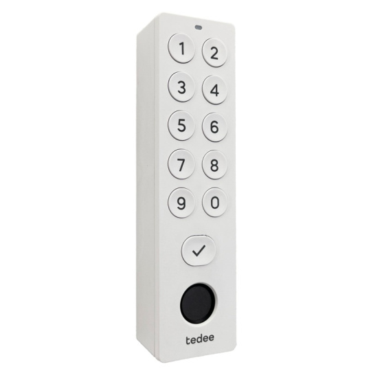 Tedee Keypad Pro W bezdrôtová biometrická RFID čítačka