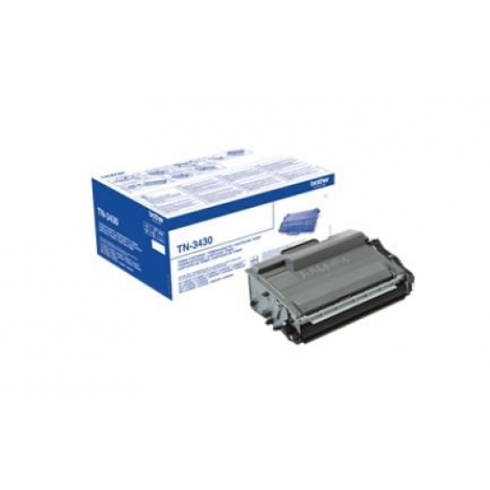 Toner BROTHER TN-3430 ( HL-L5xxx,HL-L6xxx, DCP/MFC-L5xxx, DCP/MFC-L6xxx,3 000 ks. A4)