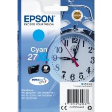 Atramentová tyčinka EPSON Singlepack "Alarm clock" Cyan 27XL DURABrite Ultra Ink