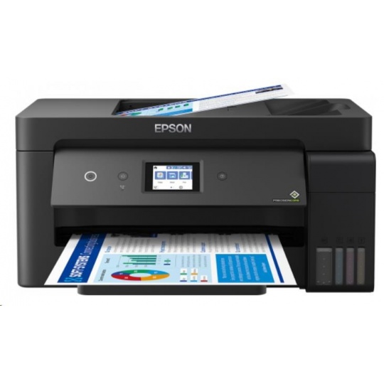 Atramentová tlačiareň EPSON EcoTank L14150, 4v1, 4800x1200, A3+, 38 str./min, USB, Wi-Fi, 3 roky záruka po reg., Obchod v 1000 Kč