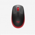 Bezdrôtová myš Logitech M190 Full-Size, červená