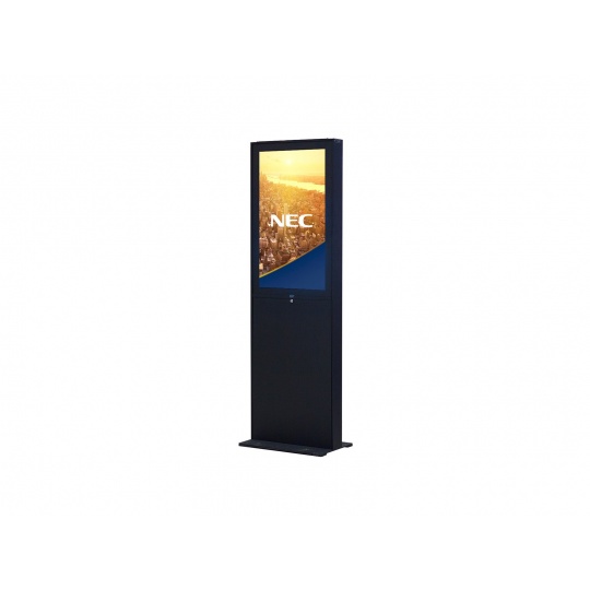NEC 55" Freestand Storage - čierny - Signage Vnútorný stojan, čierny, pre V554, P554, pre konečnú ponuku kontaktujte PM