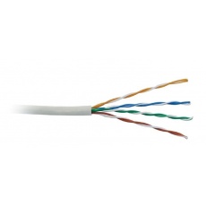 UTP kábel LYNX, Cat5E, licna, PVC, Dca, sivý, 305m