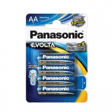 PANASONIC Alkalické baterie EVOLTA Platinum LR6EGE/4BP AA 1,5V (Blistr 4ks)